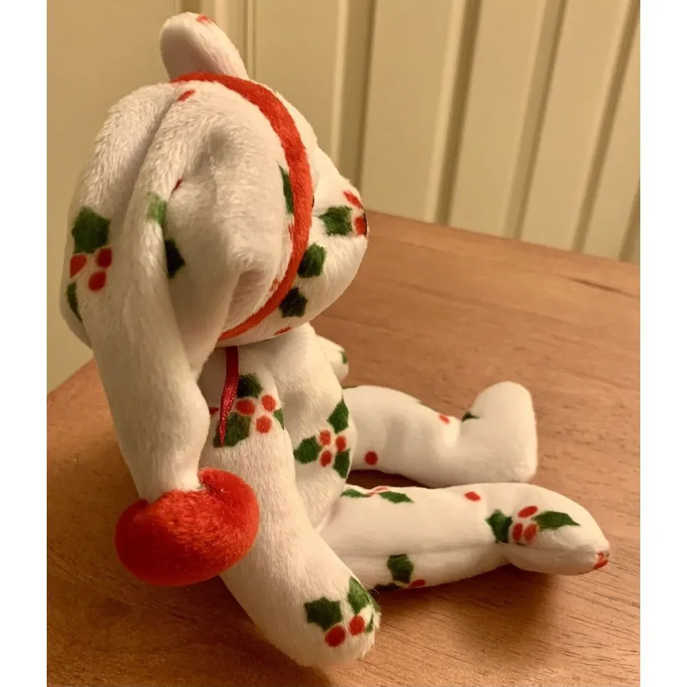 Vintage CHRISTMAS TY‎ BEANIE BABY 1998 Holiday Teddy